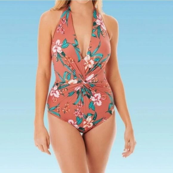 Women's slimming control twist front - Picture 1 of 4